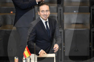 NATO North Atlantic Council Meets with Partners in Brussels, Belgium.