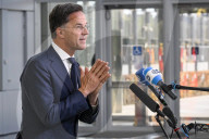 Foreign Ministers Arrive for NATO Meeting in Brussels, Belgium.