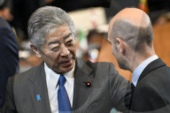 NATO North Atlantic Council Meets with Partners in Brussels, Belgium.