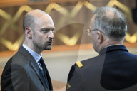 NATO North Atlantic Council Meets with Partners in Brussels, Belgium.