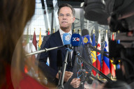 Foreign Ministers Arrive for NATO Meeting in Brussels, Belgium.