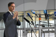 Foreign Ministers Arrive for NATO Meeting in Brussels, Belgium.