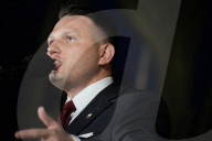 Slawomir Mentzen Campaigns In Szczecin 