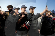 Slawomir Mentzen Campaigns In Szczecin 