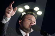 Slawomir Mentzen Campaigns In Szczecin 