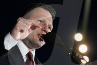 Slawomir Mentzen Campaigns In Szczecin 
