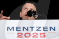 Slawomir Mentzen Campaigns In Szczecin 