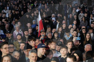 Slawomir Mentzen Campaigns In Szczecin 