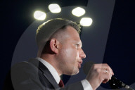 Slawomir Mentzen Campaigns In Szczecin 
