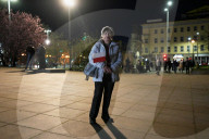 Slawomir Mentzen Campaigns In Szczecin 