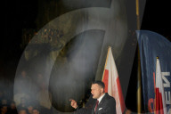 Slawomir Mentzen Campaigns In Szczecin 