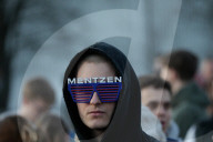 Slawomir Mentzen Campaigns In Szczecin 