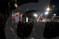 Slawomir Mentzen Campaigns In Szczecin 