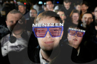 Slawomir Mentzen Campaigns In Szczecin 