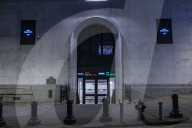 New York Stock Exchange NYSE Building In The Night