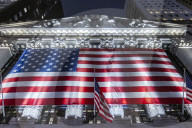 New York Stock Exchange NYSE Building In The Night