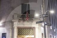 New York Stock Exchange NYSE Building In The Night