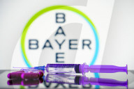 Big Pharmaceutical Companies Stock Photos.