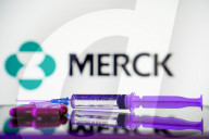 Big Pharmaceutical Companies Stock Photos.