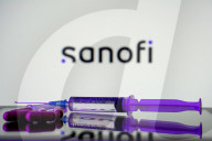 Big Pharmaceutical Companies Stock Photos.