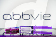 Big Pharmaceutical Companies Stock Photos.