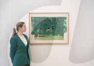 New Now: Modern & Contemporary Art Auction Highlights preview at Phillips auction House, London, UK.