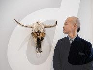 New Now: Modern & Contemporary Art Auction Highlights preview at Phillips auction House, London, UK.