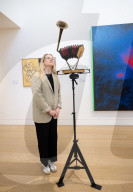 New Now: Modern & Contemporary Art Auction Highlights preview at Phillips auction House, London, UK.