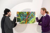 New Now: Modern & Contemporary Art Auction Highlights preview at Phillips auction House, London, UK.