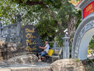 Dinh Cau Temple On The Vietnamese Island Of Phu Quoc
