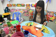 Bangla New Year Preparation For Celebration In Dhaka, Bangladesh