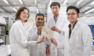 Insulating tiles made from fungi, inspired by elephants