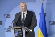 NATO Chief and Ukrainian Foreign Minister Deliver Joint Statement in Brussels