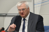 Ukrainian Foreign Ministers Hold Press Conferences After NATO Council in Brussels