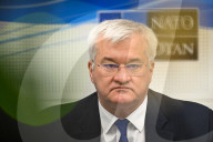 Ukrainian Foreign Ministers Hold Press Conferences After NATO Council in Brussels