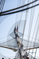 Italian Navy Training Ship Amerigo Vespucci At Port Of Ortona