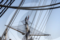 Italian Navy Training Ship Amerigo Vespucci At Port Of Ortona