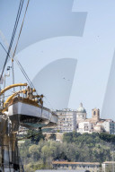 Italian Navy Training Ship Amerigo Vespucci At Port Of Ortona