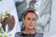 Mexico's President Claudia Sheinbaum Holds ‘Plan Mexico’ News Conference