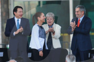 Mexico's President Claudia Sheinbaum Holds ‘Plan Mexico’ News Conference