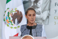 Mexico's President Claudia Sheinbaum Holds ‘Plan Mexico’ News Conference