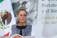 Mexico's President Claudia Sheinbaum Holds ‘Plan Mexico’ News Conference