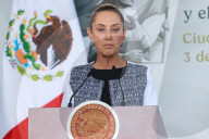 Mexico's President Claudia Sheinbaum Holds ‘Plan Mexico’ News Conference