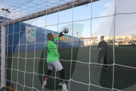 Ukraine vet amputees football team in Kharkiv