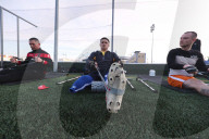 Ukraine vet amputees football team in Kharkiv