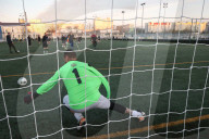 Ukraine vet amputees football team in Kharkiv