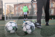 Ukraine vet amputees football team in Kharkiv