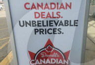 Local Support Message In Wake Of Trump Tariffs In Canada
