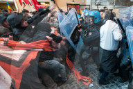 Demonstration Against The Security Bill