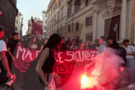 Demonstration Against The Security Bill